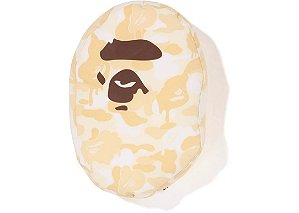 BAPE - Almofada Valentine Chocolate Ape Head "Camo Marfim" -NOVO-