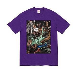 SUPREME - Camiseta T-Rex "Roxo" -NOVO-