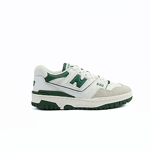 NEW BALANCE - 550 "White Green" (37,5 BR / 6,5 US) -USADO-