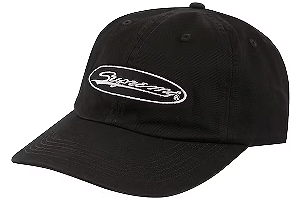 SUPREME - Boné Oval "Preto" -NOVO-