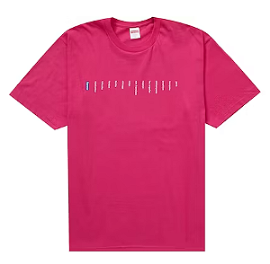 SUPREME - Camiseta Location "Rosa" -NOVO-