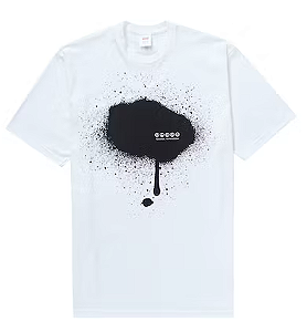 SUPREME x UNDERCOVER - Camiseta Tag "Branco" -NOVO-