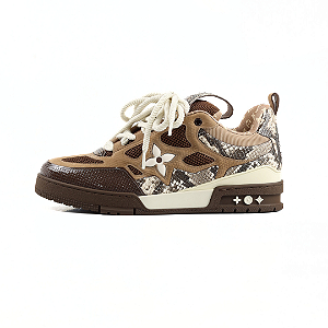 LOUIS VUITTON -  LV Skate "Brown/Snakeskin" -NOVO-