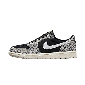 NIKE - Air Jordan 1 Low Retro OG "Black Cement" -NOVO-