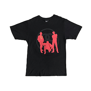 STUSSY x SUPERFLY POSSE - Camiseta Stock Posse "Preto" -NOVO-