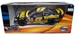 HOT WHEELS - Miniatura Nascar #17 Matt Kenseth Dewalt 2001 1/24 "Multi" -NOVO-