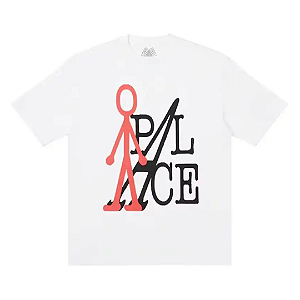 PALACE - Camiseta Diet Bredda "Branco" -NOVO-