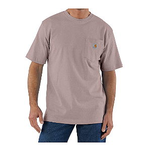 CARHARTT - Camiseta Pocket Loose Fit "Mink" -NOVO-