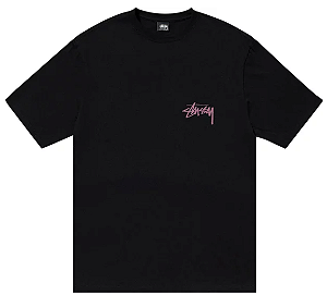STUSSY - Camiseta Skate Tough "Preto" -NOVO-