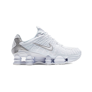 NIKE - Shox TL "White Metallic Silver/Max Orange" -NOVO-