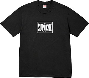 SUPREME - Camiseta Warm Up "Preto" -NOVO-