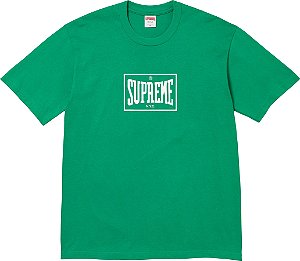 SUPREME - Camiseta Warm Up "Verde" -NOVO-