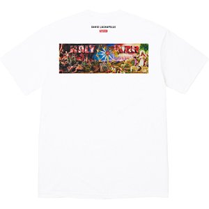 SUPREME - Camiseta Holy War "Branco" -NOVO-