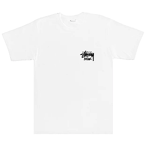 STUSSY - Camiseta Stock London "Branco" -NOVO-