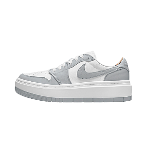 NIKE - Air Jordan 1 Elevate Low SE "White And Wolf Grey" -NOVO-