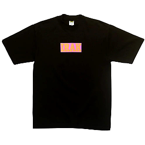 IRAK - Camiseta Neon Logo "Preto/Rosa" -NOVO-