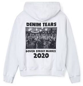 DENIM TEARS x DOVER STREET MARKET - Moletom Year Of The Rat "Branco" -NOVO-