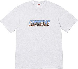 SUPREME - Camiseta Gotham "Cinza" -NOVO-