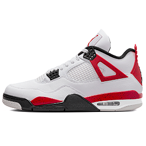 NIKE - Air Jordan 4 Retro "Red Cement" (42,5 BR / 10,5 US) -NOVO-