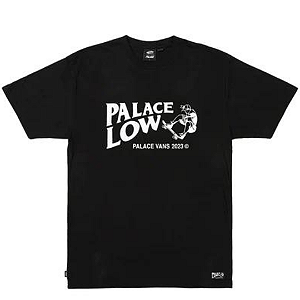 PALACE x VANS - Camiseta Low "Preto" -NOVO-