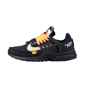 NIKE x OFF-WHITE - Air Presto "Black" (39,5 BR / 8 US)  -NOVO-