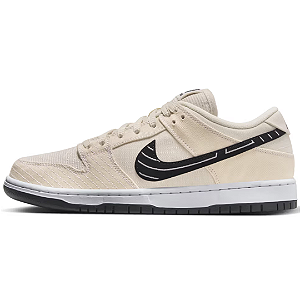 NIKE - SB Dunk Low Pro QS "Albino & Preto" (42,5 BR / 10,5 US) -NOVO-