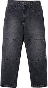 SUPREME x DICKIES - Calça Jeans Double Knee Baggy "Preto" -NOVO-