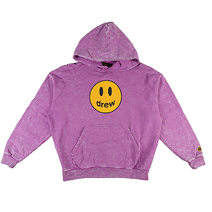 DREW HOUSE - Moletom Mascot "Roxo Tie Dye" -USADO-