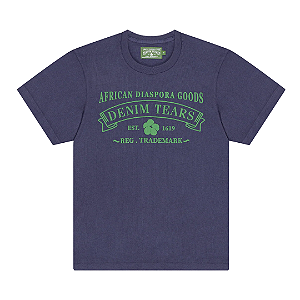 DENIM TEARS - Camiseta ADG "Roxo" -NOVO-