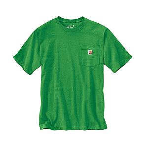 CARHARTT - Camiseta Pocket Loose Fit "Holly Green Heather" -NOVO-