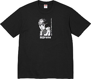 SUPREME - Camiseta Freaking Out "Preto" -NOVO-