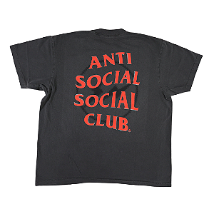 ANTI SOCIAL SOCIAL CLUB x FRAGMENT DESIGN - Camiseta Bolt Complexcon Exclusive 2023 "Preto/Vermelho" -NOVO-