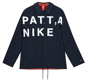 NIKE x PATTA - Jaqueta NSW Coaches "Azul Marinho" -NOVO-