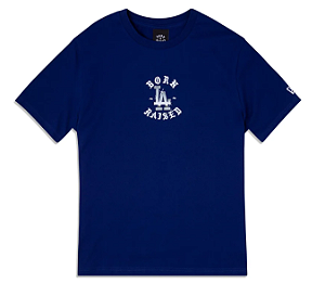 BORN X RAISED x NEW ERA - Camiseta Los Angeles Dodgers "Azul" -NOVO-