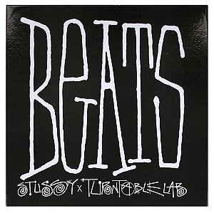STUSSY x TURNTABLE BEATS - Disco de Vinyl "Preto" -NOVO-