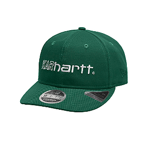 CARHARTT x L'ART DE L'AUTOMOBILE - Boné Karhartt New Era "Verde" -NOVO-