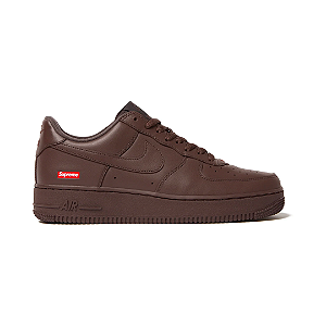 NIKE x SUPREME - Air Force 1 Low (42,5 BR / 10,5 US) "Barroque Brown" -NOVO-