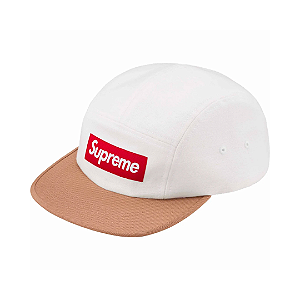 SUPREME - Boné 2-Tone Camp "Branco" -NOVO-