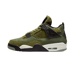 NIKE - Air Jordan 4 Retro SE Craft "Medium Olive" (39,5 BR / 8 US) -NOVO-