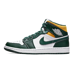 NIKE - Air Jordan 1 Mid GS "Sonics" -NOVO-