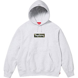 SUPREME - Moletom Box Logo FW23 "Cinza" -NOVO-