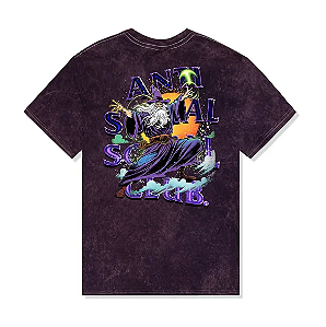 ANTI SOCIAL SOCIAL CLUB - Camiseta Sleave "Roxo Estonado" -NOVO-