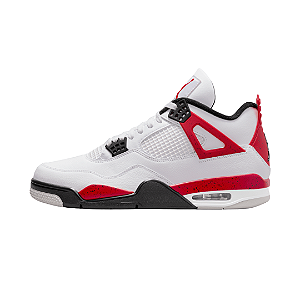NIKE - Air Jordan 4 Retro "Red Cement" (40,5 BR / 9 US) -NOVO-