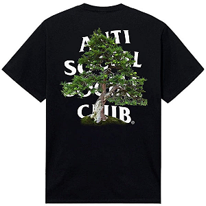 ANTI SOCIAL SOCIAL CLUB - Camiseta Formal Upright "Preto" -NOVO-