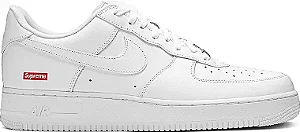 NIKE x SUPREME - Air Force 1 Low "White" (40,5 BR/ 9 US) -NOVO-