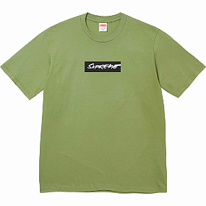 SUPREME - Camiseta Futura Box Logo "Verde" -NOVO-