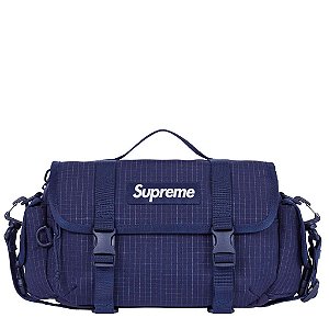 SUPREME - Bolsa Mini Duffle SS24 "Marinho" -NOVO-