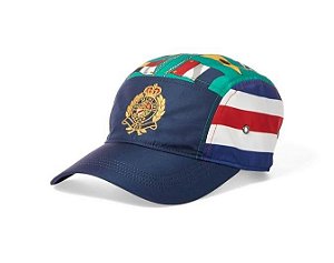 POLO RALPH LAUREN - Boné CP-93 Regatta Yatching Flag "Multi" -NOVO-