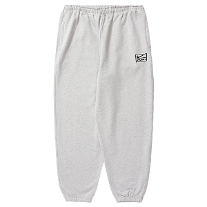 NIKE x STUSSY - Calça NRG BR Fleece FW23 "Cinza" -NOVO-