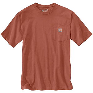 CARHARTT - Camiseta Pocket Loose Fit "Terracotta Orange" -NOVO-